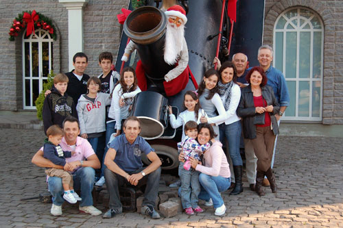 Família reunida - Dezembro de 2008.